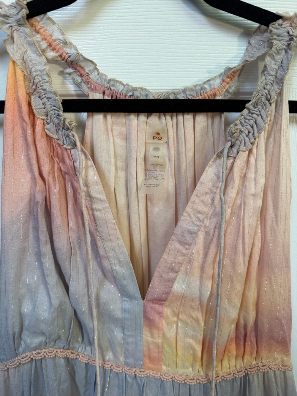 PQ Anthropology Tiered Maxi Dress - Picture 8 of 9